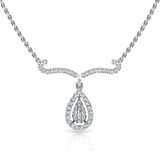 0,25 Karat Pırlantalı Kolye