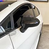 Seat Leon MK2 2009-2012 Batman Yarasa Ayna Kapağı Piano Black ABS Plastik