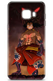 Samsung Galaxy C5 uyumlu Anime 21 HD Koruma One Piece Luffy I
