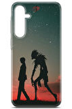 Samsung Galaxy A35 5G uyumlu Manga 15 UV Silikon Death Note Gece