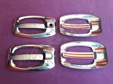 WOC Chrome Citroen Jumper Krom Kapı Kolu 2006 Sonrası 4 Kapı 8 Parça Paslanmaz Çelik