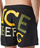 Iceberg ICE3MBM08 Palms Şort Black