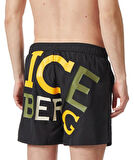 Iceberg ICE3MBM08 Palms Şort Black