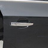 WOC Chrome Opel Astra H Sedan Krom Kapı Kolu 2008-2013 4 Kapı Paslanmaz Çelik