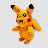 Uretti - Hayriye 3480 El Yapımı Pokemon Pikachu 25Cm