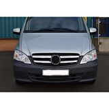 WOC Chrome Mercedes Vito Krom Ön Panjur 2010-2014 4 Parça Paslanmaz Çelik