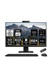 V470 i7 13620H 40GB 2TB SSD 27" FHD 100Hz W11P All in One Bilgisayar Siyah & PER4 USB Bellek