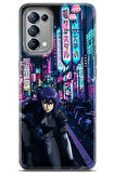 Oppo Reno5 uyumlu Manga 17 Baskılı Telefon Kabı Cyberpunk Ghost in the shell