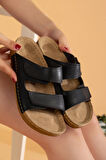 Kadın Esnek Yumuşak Ayarlanabilir Cırtlı Slide Rahat Comfort Anatomik Terlik