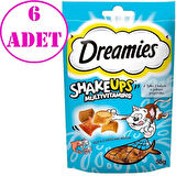 Dreamies Kedi Ödülü Shake Ups Seafood 55 Gr 6 AD