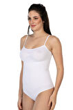 BEYAZ MI Emay 1927 İp Askıllı Ripli String Body