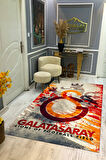 Kaymaz Taban Yıkanabilir Dekoratif Modern Desenli Çocuk Halısı