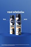 Nivea MEN Erkek Sprey Deodorant Black&White Invisible Güçlü Etki 150ml, 72 Saat Anti-perspirant Ter Koruma