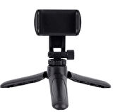 Mini Boy Masa Üstü Tripod-Kamera Sabitleyici Tripod-Başlığı Ayarlanabilir Tripod(20cm) Selfie