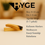 HYGE Palo Santo Ağaç Tütsü 50gr (Peru Sertifikalı)