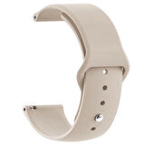 Samsung Galaxy Watch 4/5/6/7/fe /40/44mm Classic 42/43/46/47mm Uyumlu 20mm 3'lü Silikon Kordon Seti