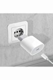 20w Yeni Nesil Hızlı Iphone Uyumlu Type-c Pd Hızlı Şarj Aleti Güç Adaptörü 20w-pd
