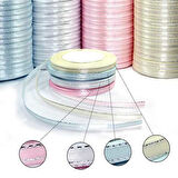 KURDELA SİMLİ SATEN LİLA 6 MM 23 MT 1 ADET