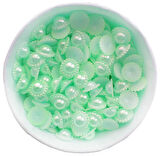 İNCİ ETRAFI DESENLİ MAVİ 17MM 700 ADET