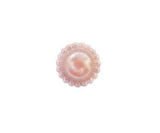 İNCİ ETRAFI DESENLİ PEMBE 17MM 700 ADET