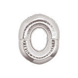 FOLYO BALON RAKAM 0 GÜMÜŞ 40 İNC 1 ADET