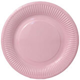 TABAK KARTON MAKARON PEMBE 23 CM 8 ADET