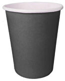 BARDAK KARTON SİYAH 8 OZ 8 ADET