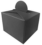 LOKUMLUK KARTON KUTU SİYAH 25 ADET