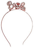 TAÇ TAŞLI BRIDE PIRLANTALI METAL ROSE 1 ADET