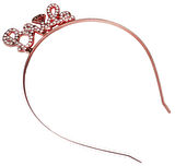 TAÇ TAŞLI BRIDE PIRLANTALI METAL ROSE 1 ADET