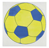 PEÇETE ÇİZGİLİ SARI LACİVERT 20 ADET