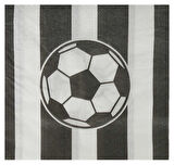 PEÇETE ÇİZGİLİ SİYAH BEYAZ 20 ADET