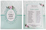 YASİN KİTAP 64 SAYFA 12X16 CM MİNT SU YEŞİLİ 1 ADET