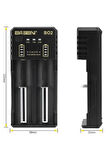 Bo-2 18650 3.7v Çiftli Pil Şarj Aleti