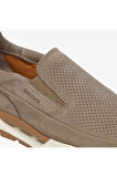 Greyder Erkek Vizon Hakiki Deri Sneaker Ayakkabı 4Y1Ua17361