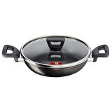 Titanyum 2X XL Difüzyon Tabanlı Kapaklı Sahan - 24 cm