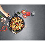 Titanyum 2X XL Difüzyon Tabanlı Kapaklı Sahan - 24 cm