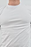 ZİDAN 4631 0 YAKA ERKEK UZUN KOL SWEATSHIRT - BEYAZ