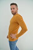 ZİDAN 4631  DAR KESİM 0 YAKA İNCE BODY ERKEK SWEATSHIRT