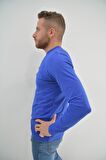 ZİDAN 4631  DAR KESİM 0 YAKA İNCE BODY ERKEK SWEATSHIRT