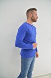 ZİDAN 4631  DAR KESİM 0 YAKA İNCE BODY ERKEK SWEATSHIRT