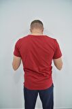Zidan Zdn18 Sıfır Yaka Basic Baskılı Erkek Tişört