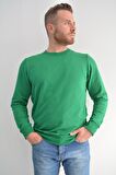 Zidan 507 0 Yaka Sade Erkek Sweatshirt