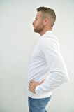 Zidan 508 0 Yaka Eternity Baskılı Erkek Sweatshirt