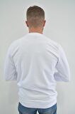 Zidan 509 0 Yaka Warriors Baskılı Erkek Sweatshirt