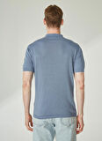 Mr. Mood Polo Yaka Mavi Erkek T-Shirt Mr Compaorta