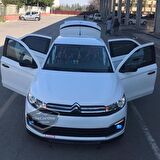 Citroen C Elysee 2012-2023 Uyumlu Üniversal Astra H lip Esnek Ön Lip 2 Parça Tampon Altı Dil Karlık Ön Ek