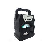 MÜZİK KUTUSU ŞARJLI BT/USB/SD/AUX LEDLİ