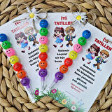 🎁 "İyi Tatiller! ✨ Kaleminiz Küçüldükçe Siz Büyüdünüz! 🖊️🎉 Öğretmenimize Özel İsim Yazılı Kalem 🎓 (5 ADET)