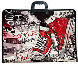 🎨 35x50 Özel Tasarım Resim Çantası 🖼️ | Fermuarlı 🧵 Askılı 👜 ve Dayanıklı 💪 Taşıma Çantası